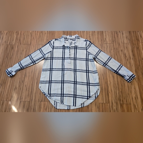 Liz Claiborne Plaid Shirt - Picture 1 of 9